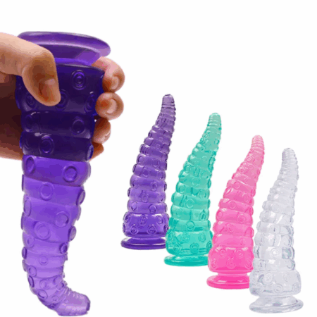 DILDO TENTACULO TEXTURIZADO