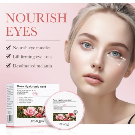 Crema de ácido hialuronico con extracto de rosas.