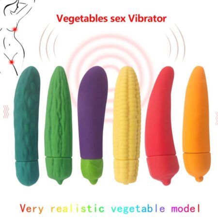 VIBRADOR SILICON VERDURA ALTA CALIDAD