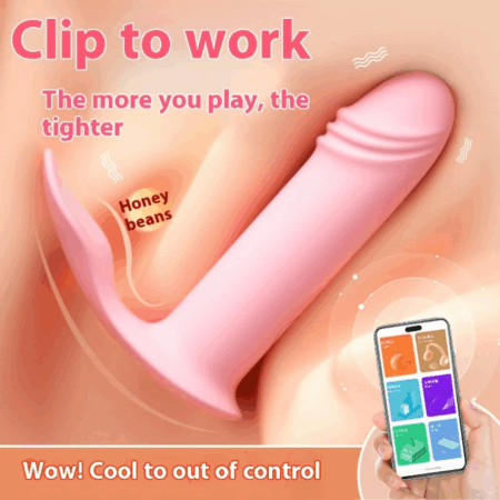 VIBRADOR CONEJO PANTALETA APLICACION AL CELULAR xb6786