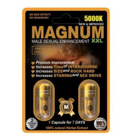 PASTILLA DOBLE MAGNUM +grande+largo+tiempo sin dolor de cabeza