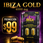 PASTILLAS VIGORIZANTE IBIZA GOLD DOBLE