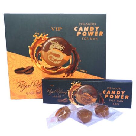 Caja de 6 caramelos potencializadores sexuales Dragon Candy Power