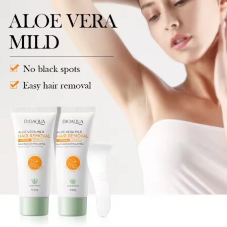 Crema depiladora e inhibidor de bello de aloe vera BQY42682