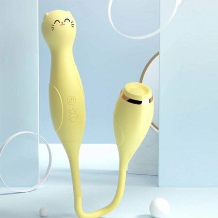 VIBRADOR GATITO 2 EN 1