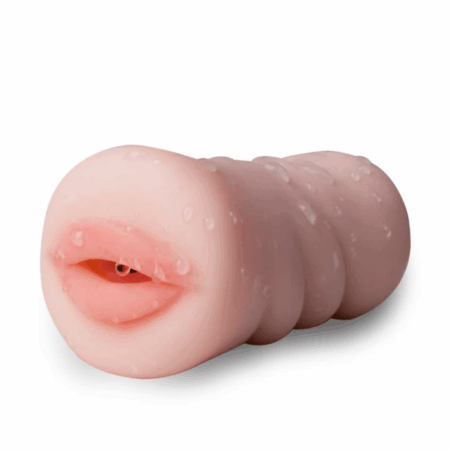 MASTURBADOR LABIOS CAJA DURA NEGRA