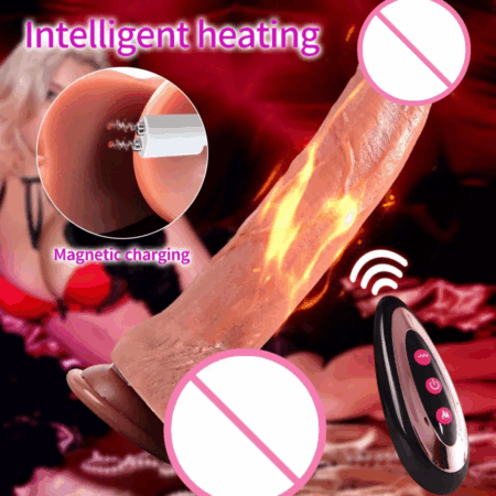 VIBRADOR REALISTA CONTROL expandible