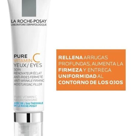 LA ROCHE Crema  vitamina C aclara las bolsas de los ojos