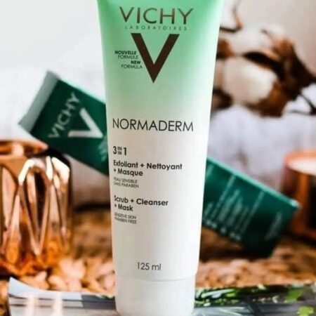 VICHY Normaderm 3 En 1 Exfoliante + Limpiador + Mascarilla