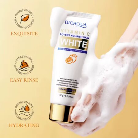 Limpiador Facial Vitamina C BIOAQUA  jabon BQY41807