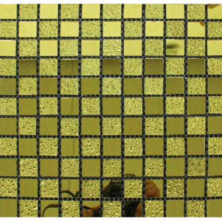 PANEL DECORATIVO DORADO 30X30CM