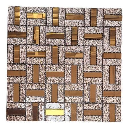 PANEL DECORATIVO COLOR COBRE 30X30CM.