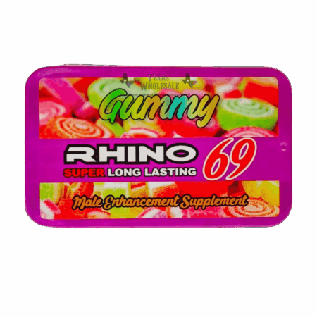Paquete de gomitas Rhino.
