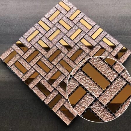 PANEL DECORATIVO COLOR COBRE 30X30CM.