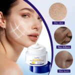 Crema hidratante y antiarrugas con vitamina E