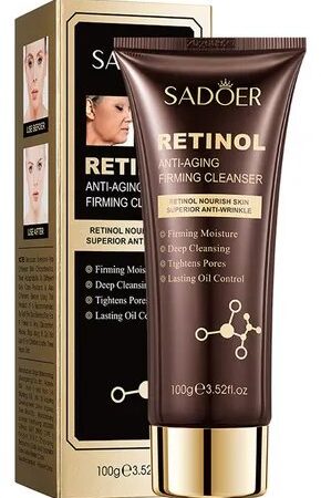 LIMPIADOR FACIAL RETINOL ANTIEDAD SADOER