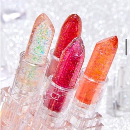 LABIAL CON GLITER ULTRAMO
alta pigmentación cambio de color