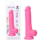 Dildo de silicona 8" brilla en la obscuridad