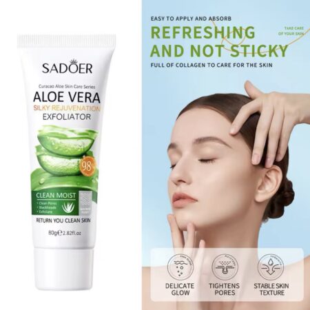 Gel Exfoliante Facial de Aloe Vera