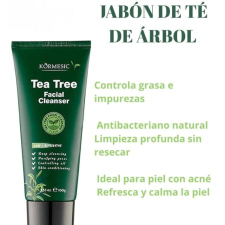 Limpiador Facial de Arbol de Te