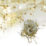 Cortina con perlas, ganchos y control  RSDY5363