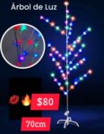 Árbol con luz led de 70Cm.