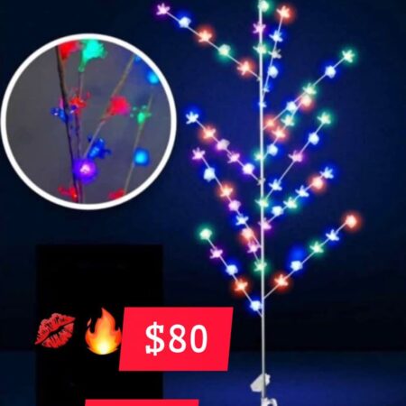 Árbol con luz led de 70Cm.