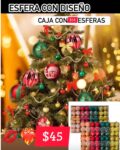 Esferas de navidad 18 pzas RSDY5328