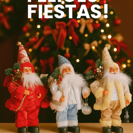 Santa Claus Musical 30 cm