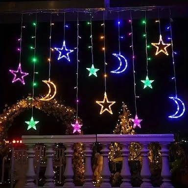 Serie de Estrellas y Luna MULTICOLOR RSDY8232