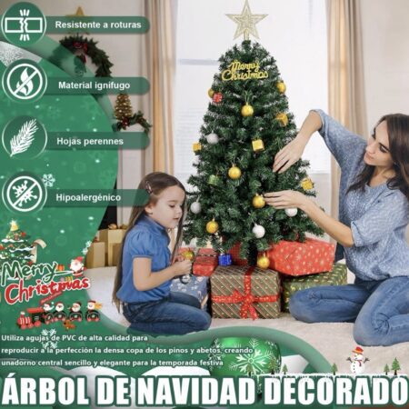 Árbol navideño 1.50 Mts