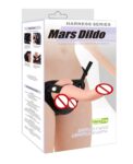 ARNÉS DILDO CURVO MARS