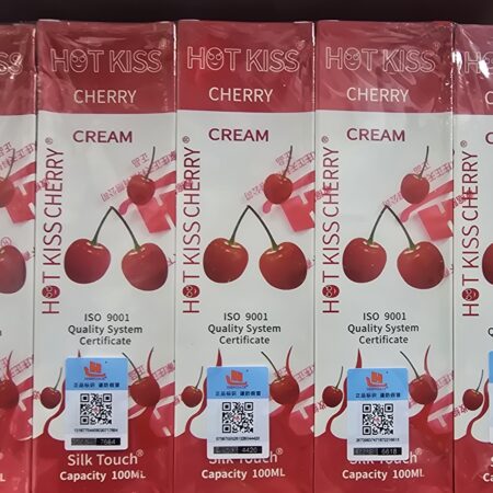 LUBRICANTE DE CEREZA  analgésico cereza,  termico, garganta profunda