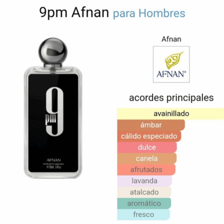 Perfume AFANF 9PM 028 LIQUIDACIÓN sin cambios