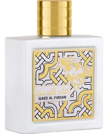 Perfume Qaed Al Fursan Unlimited o fuesan blanco.