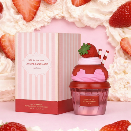 Perfume Gourmand Berry On Top Lattafa 187 (panque)