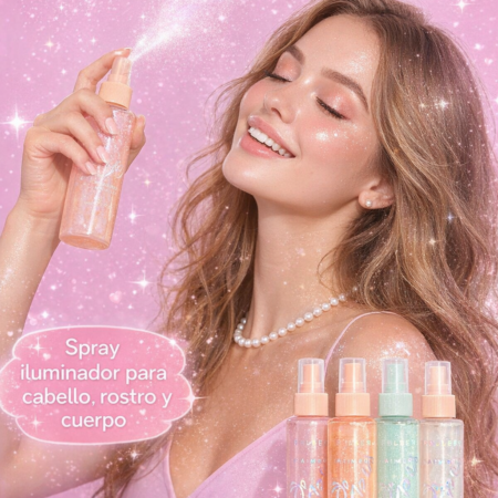 Spray Corporal de brillos Tornasol