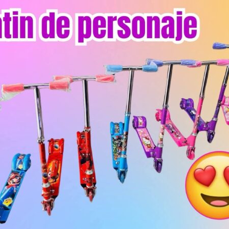 Patin del diablo infantil de metal.