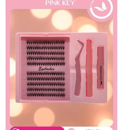 Pestañas con Pegamento y Removedor