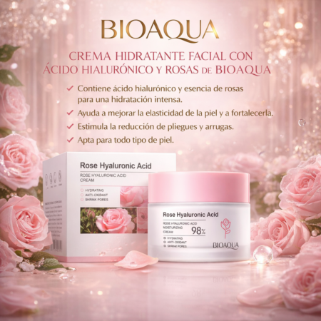 Crema Acido Hialuronico Rosas Bioaqua 42613
