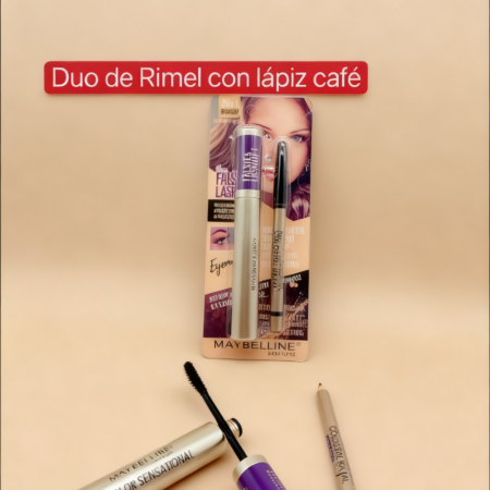 RIMEL CON DELINEADOR MAYBELLINE