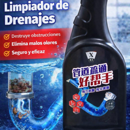 Limpiador de drenaje