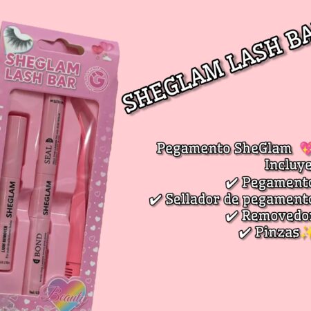 PEGAMENTO REMOVEDOR Y PINZAS SHEGLAM