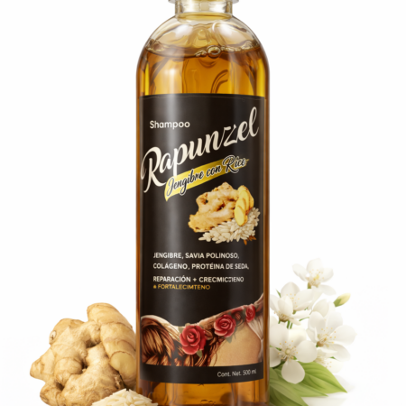 SHAMPO DE JENGIBRE CON RAIZ RAPUNZEL