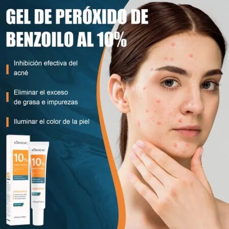 Gel Peroxido Benzoilo 10% anti acné KMC65346