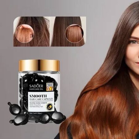 Cápsulas de cabello anti frizz