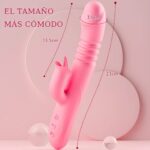 VIBRADOR CONEJO EXPANDIBLE TERMICO 5458