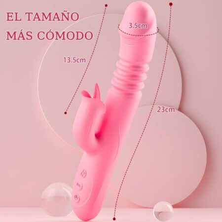 VIBRADOR CONEJO EXPANDIBLE DIAMOND