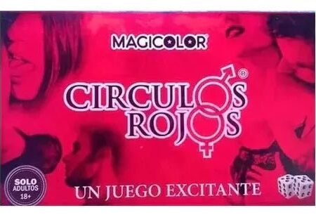 JUEGO DE MESA CIRCULO ROJO