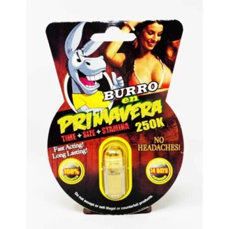 Pastilla vigorizante 𝑩𝑼𝑹𝑹𝑶 EN PRIMAVERA +tiempo+placer